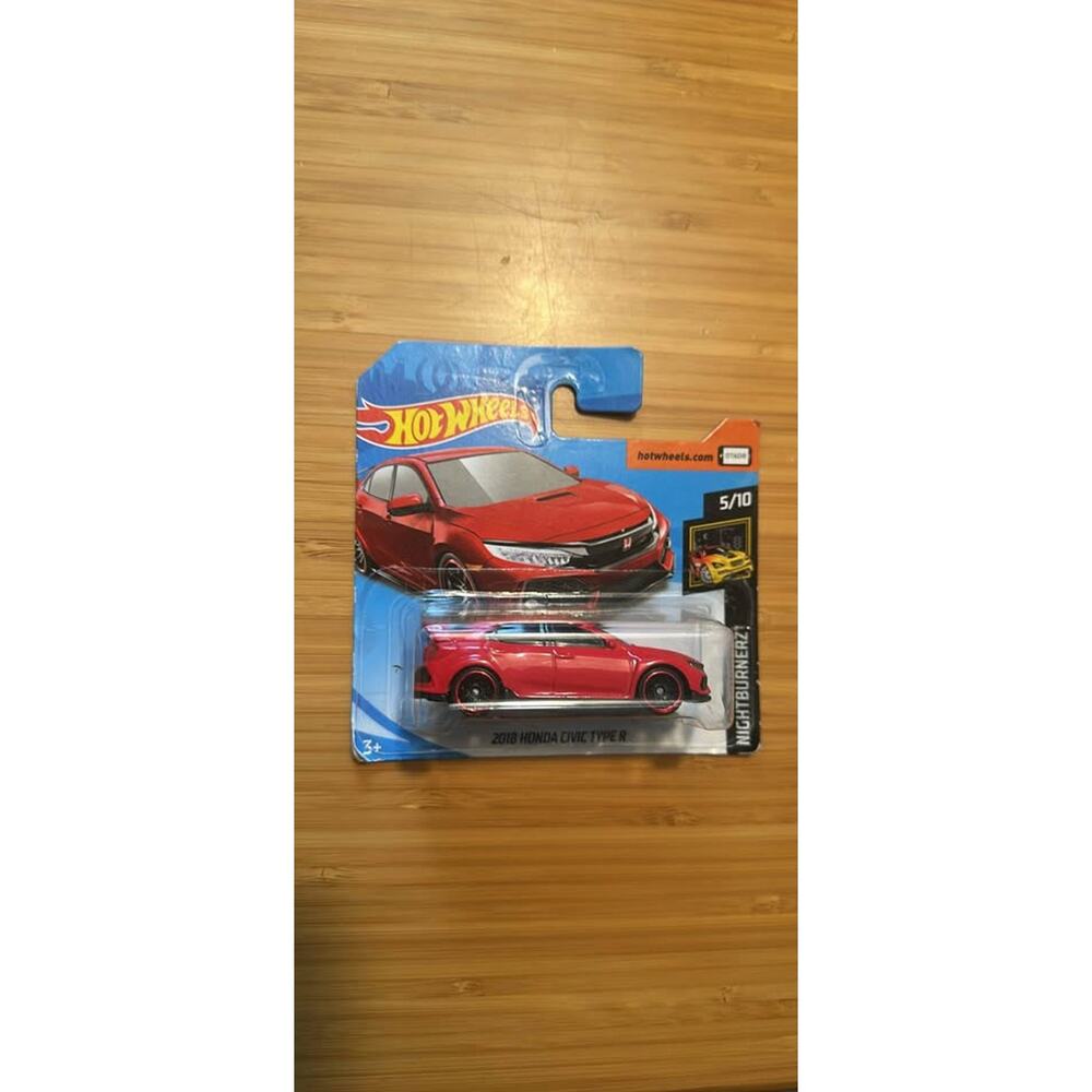Collectible hot wheels 2018 Honda civic type r